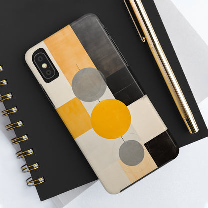 Atomic Era Meets Modern: Mid-Century Art Atomic Design Tough Case for iPhone