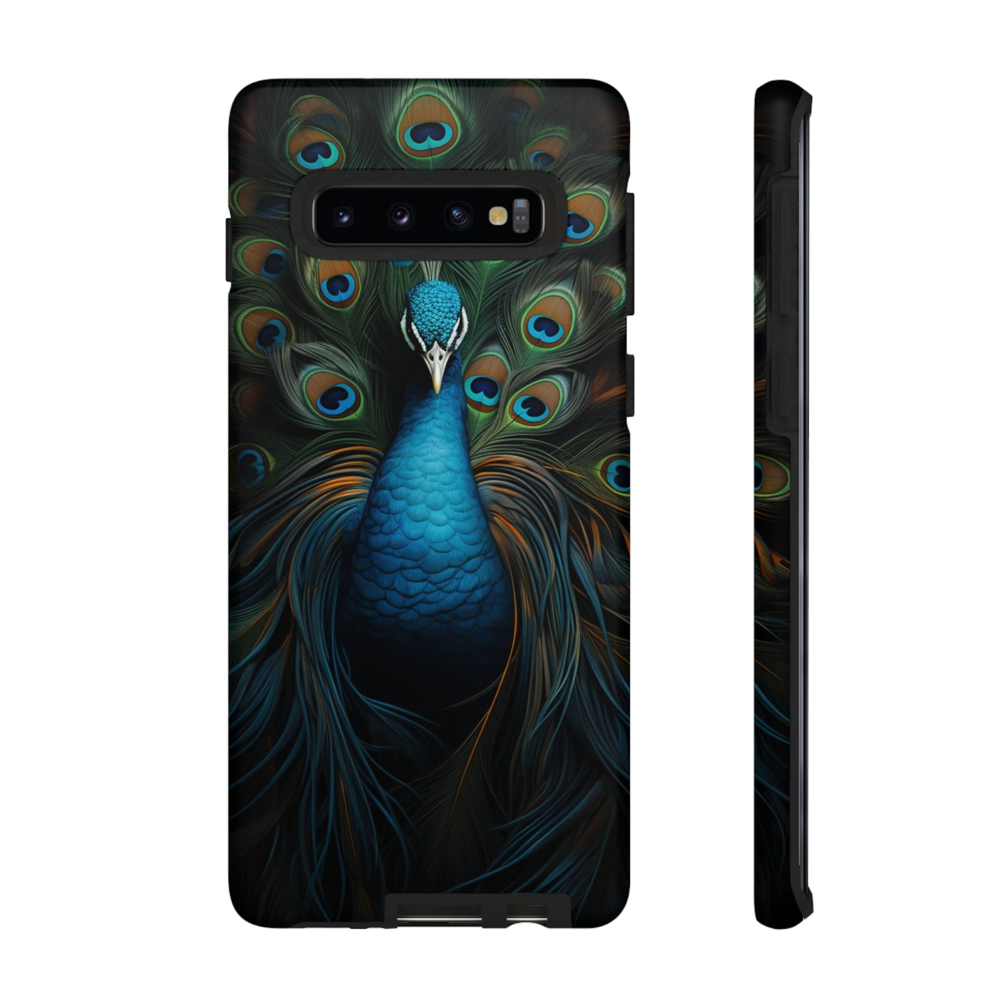 Peacock Feathers iPhone Case - A Timeless Symbol of Elegance for Google Pixel, iPhone, and Samsung Cases