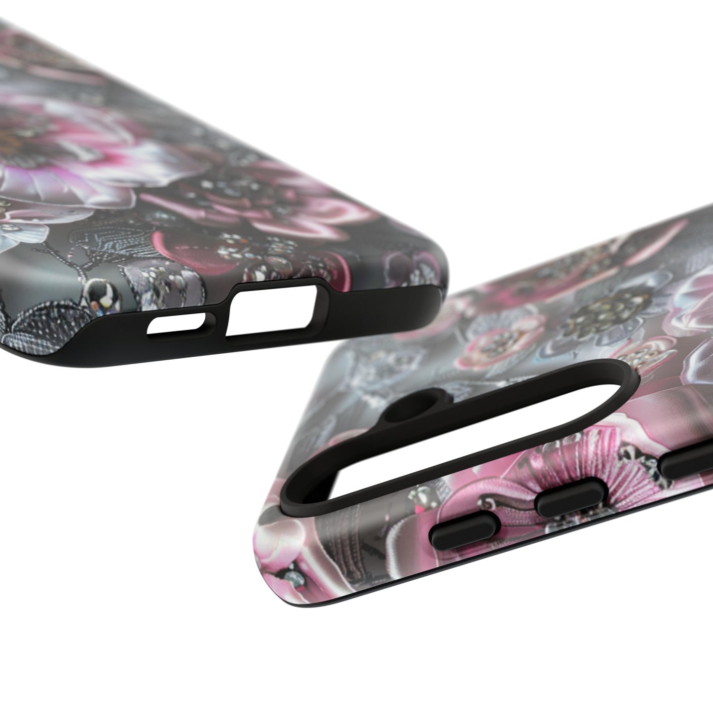 Coquette Aesthetic Floral Art iPhone 15 Case