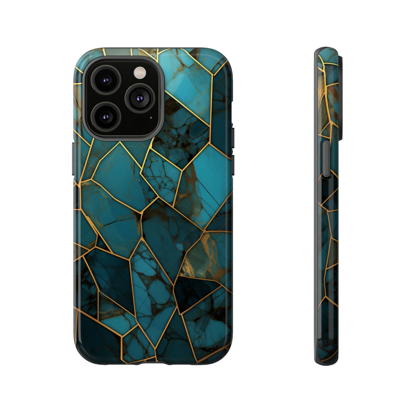 Abstract Mosaic Phone Case for iPhone 15, 14, Pro Max, 13, 12 & Samsung Galaxy S23, S22, S21, Google Pixel 7