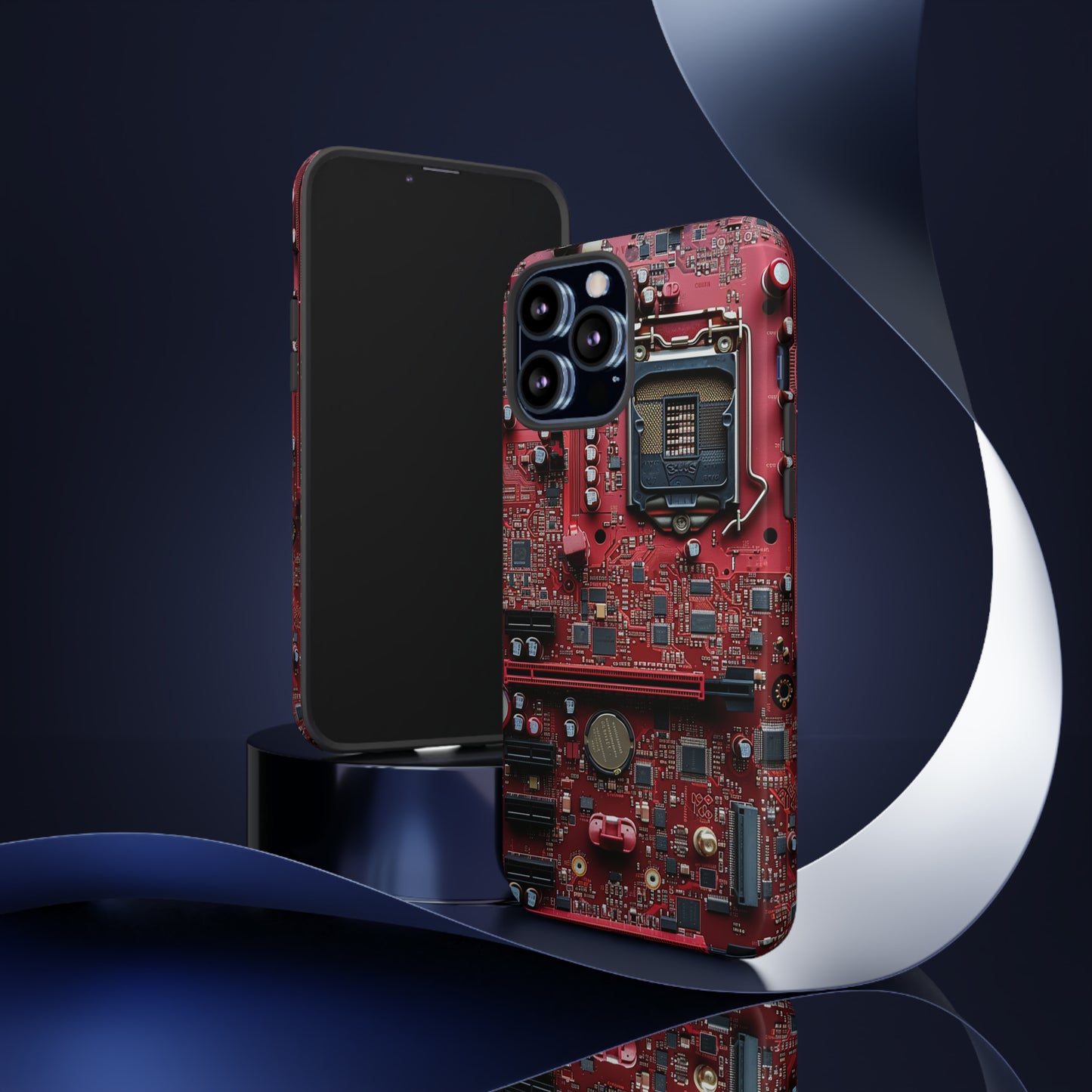 Open Circuit Naked Motherboard Technology Phone Case