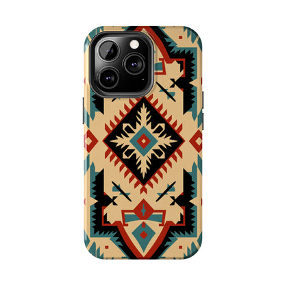 Native American inspired abstract art case for iPhone