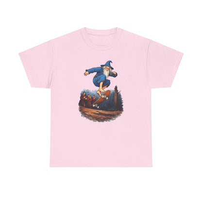 Wizard Skateboarding Fantasy T Shirt Magical Street Style Tee