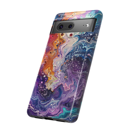 Trippy Psychedelic Color Waves Phone Case