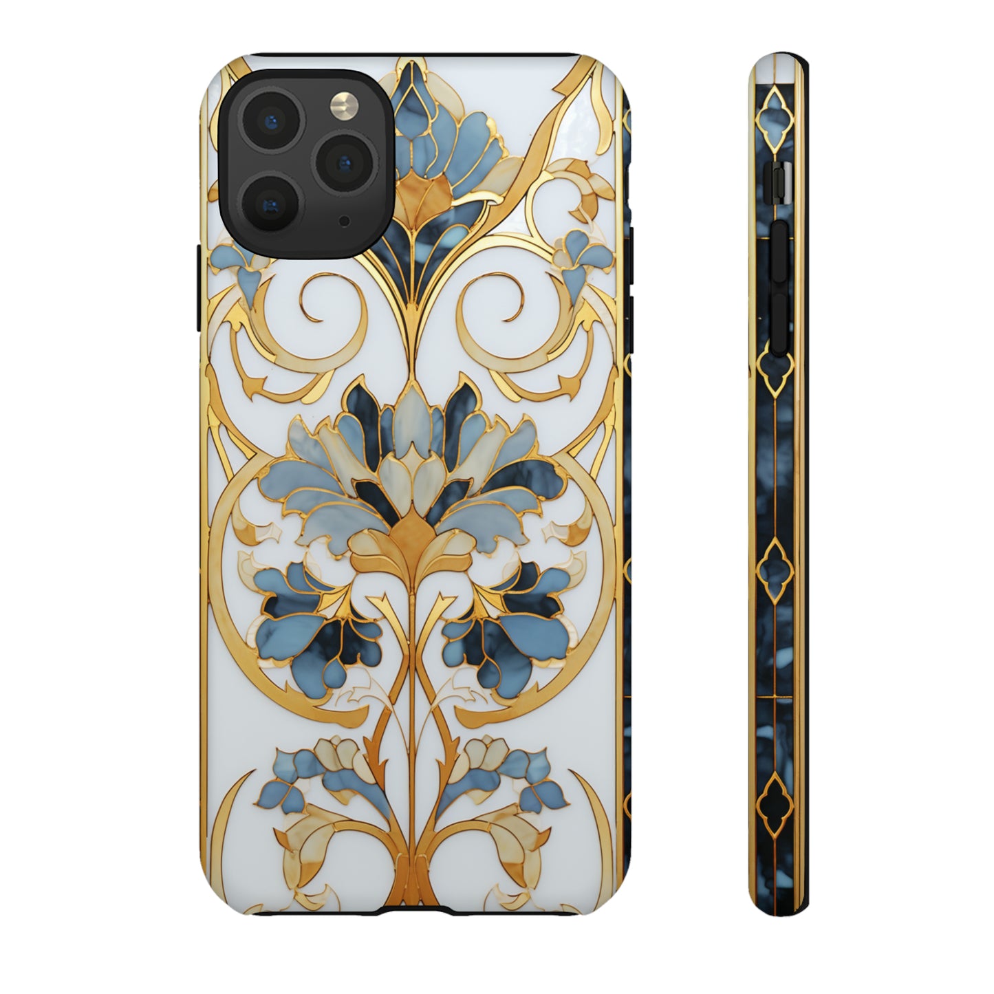 Art Deco Floral Gold