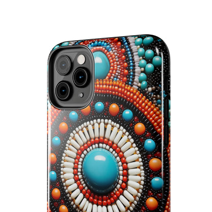 Native American Beadwork iPhone Case | Embrace Traditional Craftsmanship with Artistic Elegance