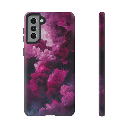 Magenta and Blue Color Explosion Phone Case