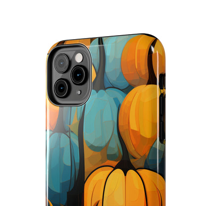 Halloween Fall Pumpkins iPhone Case | Embrace the Spooky Autumn Vibes