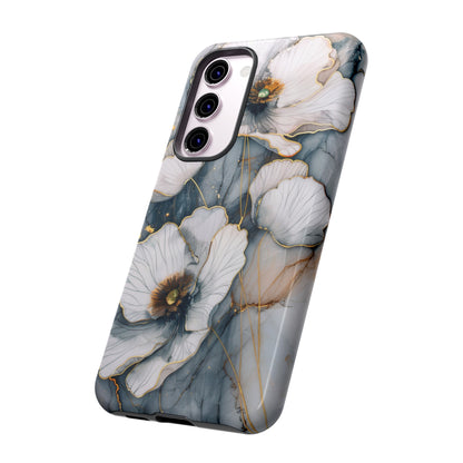 Flowers and Gold Phone Case