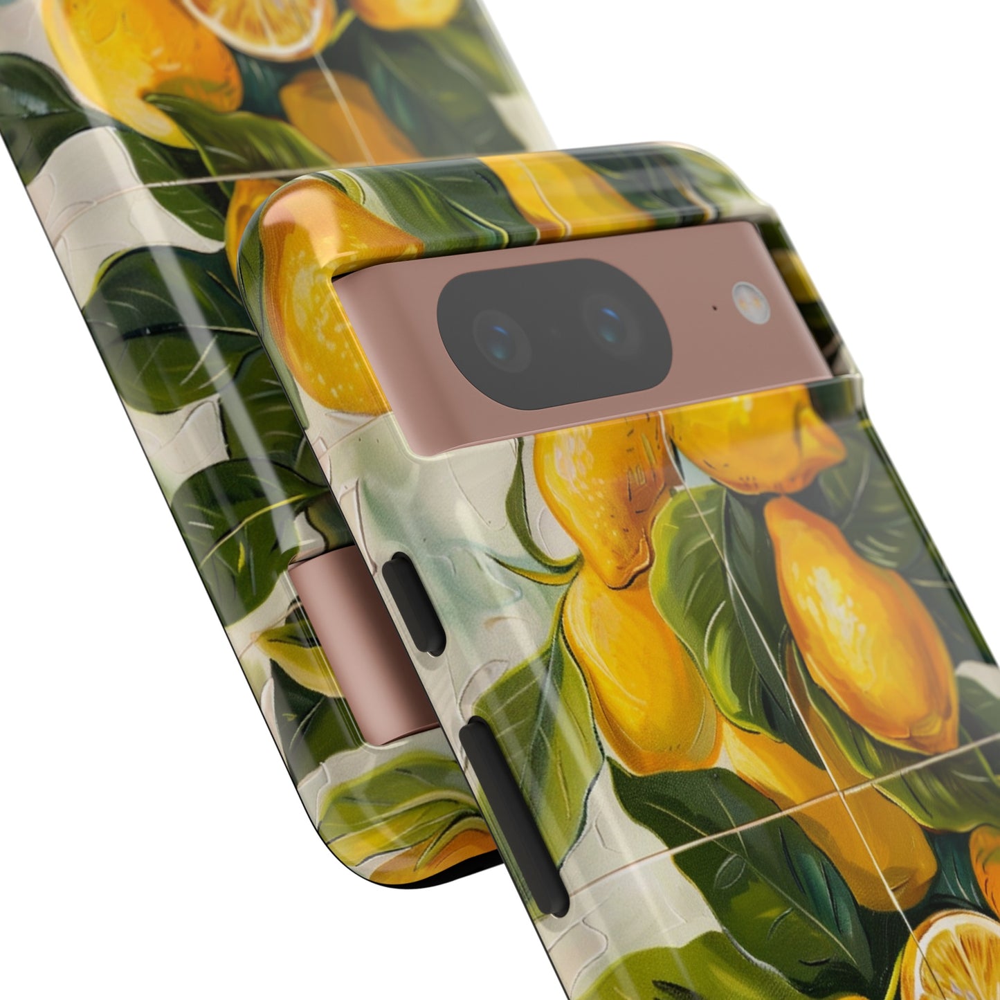 Mediterranean Lemon Italian Tile iPhone 14 Case