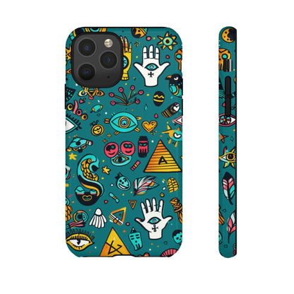 UFOs and Ancient Egypt Talisman Collage Phone Case