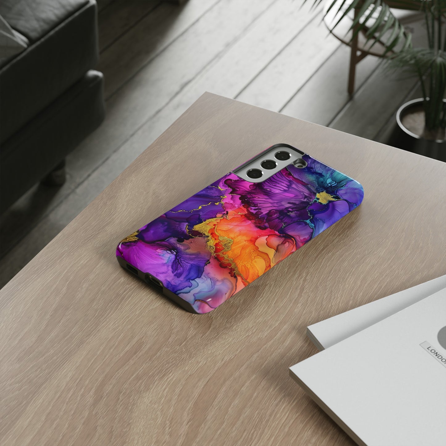 Floral Color Explosion iPhone 12 Case