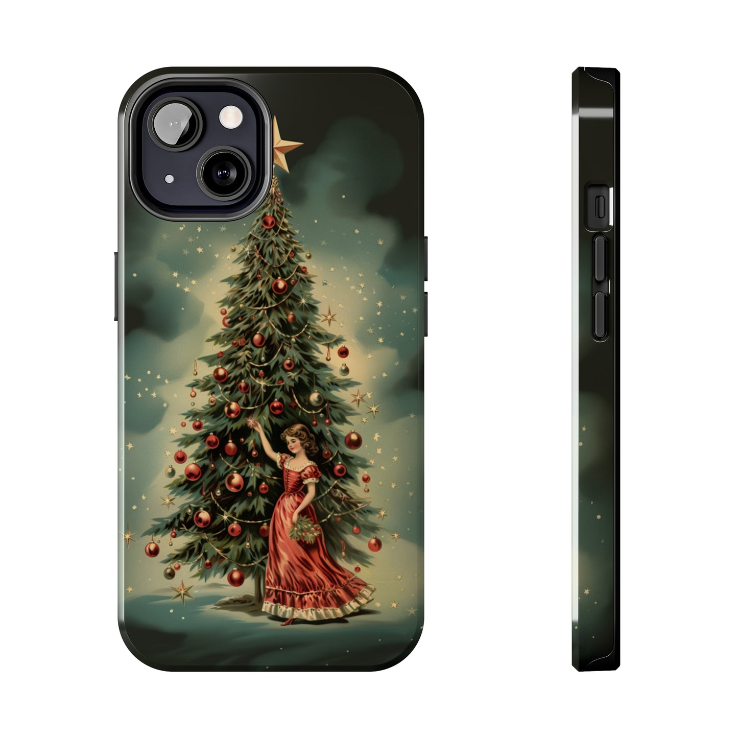 Vintage Christmas Charm Case for iPhone