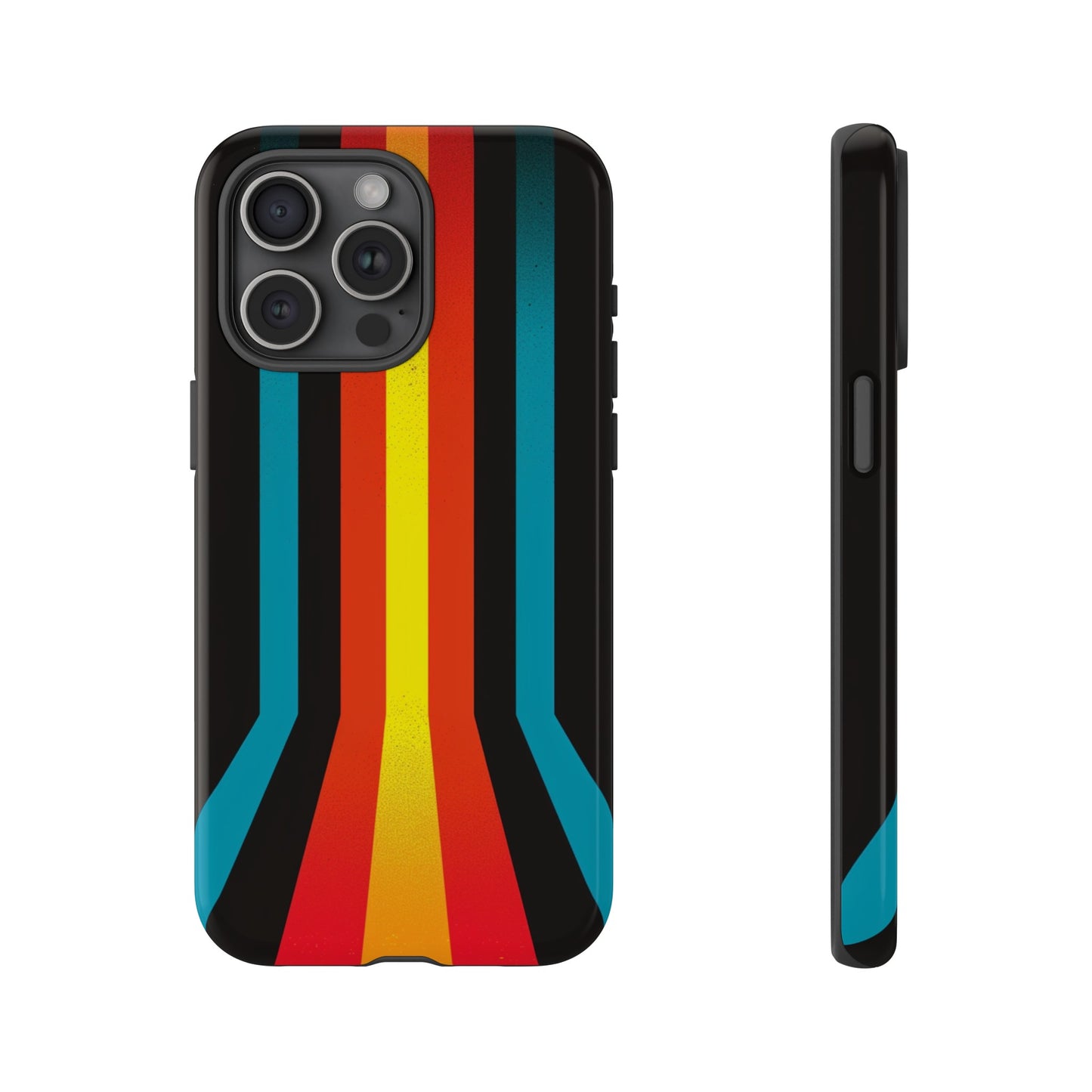 Retro Lines 1980s Flashback Phone Case