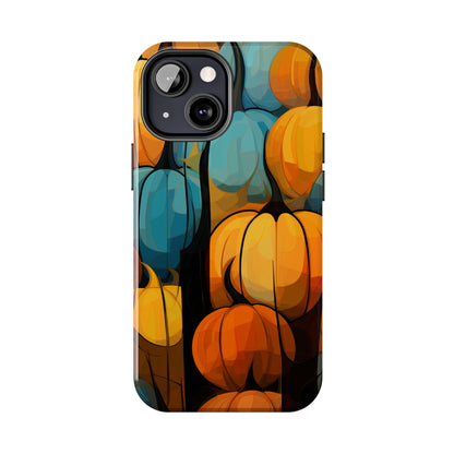 Halloween Fall Pumpkins iPhone Case | Embrace the Spooky Autumn Vibes