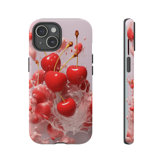 Cherry Pixel Case