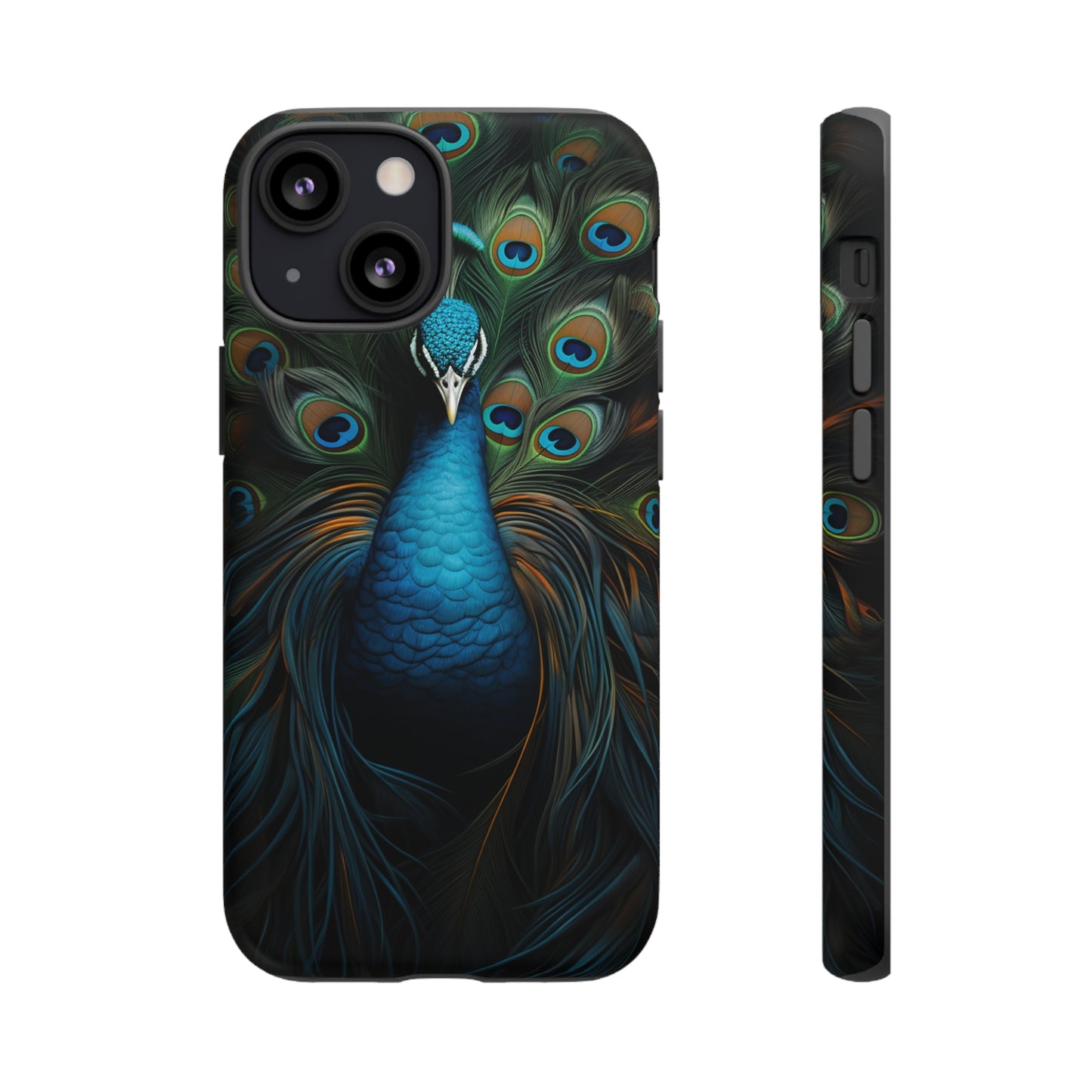 Peacock Feathers iPhone Case - A Timeless Symbol of Elegance for Google Pixel, iPhone, and Samsung Cases