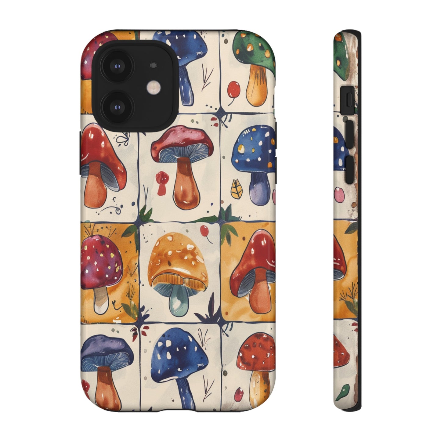 Trippy Magic Mushroom Toadstools Phone Case