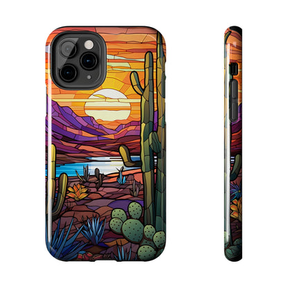 Cactus Desert Sunset