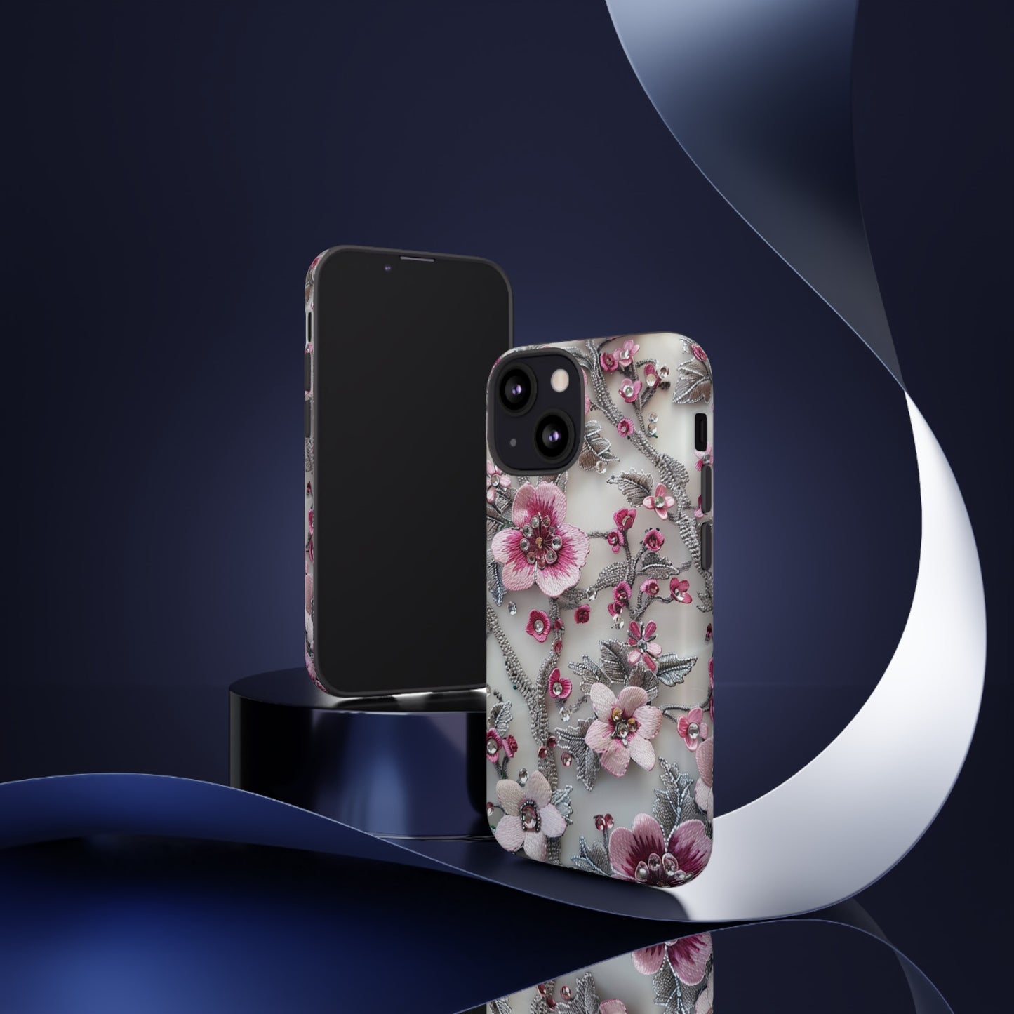 Coquette Aesthetic Floral Art iPhone 12 Case