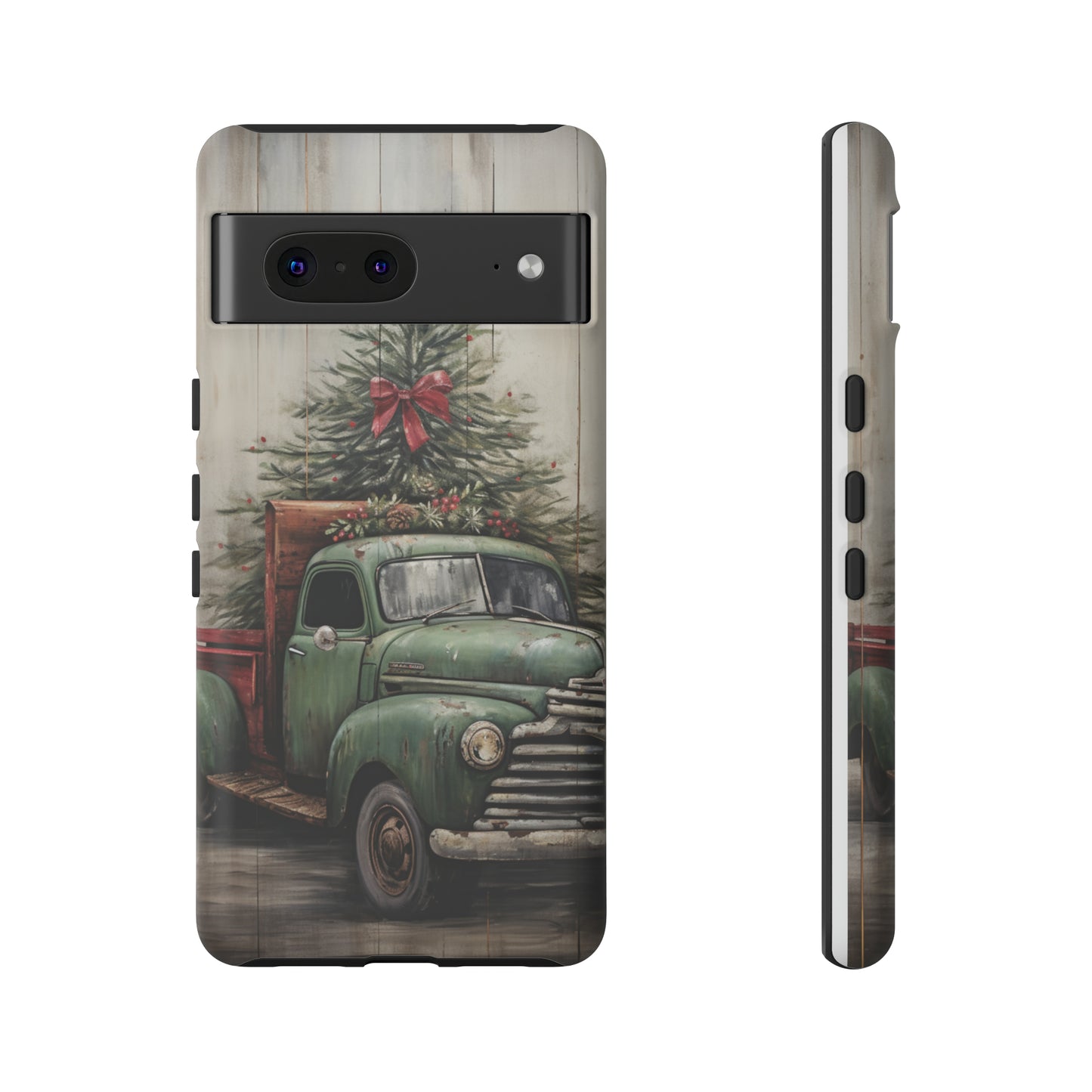 Christmas Pickup Truck Phone Case for iPhone