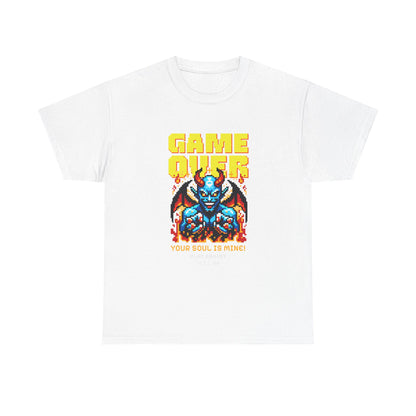 retro game over gamer shirt