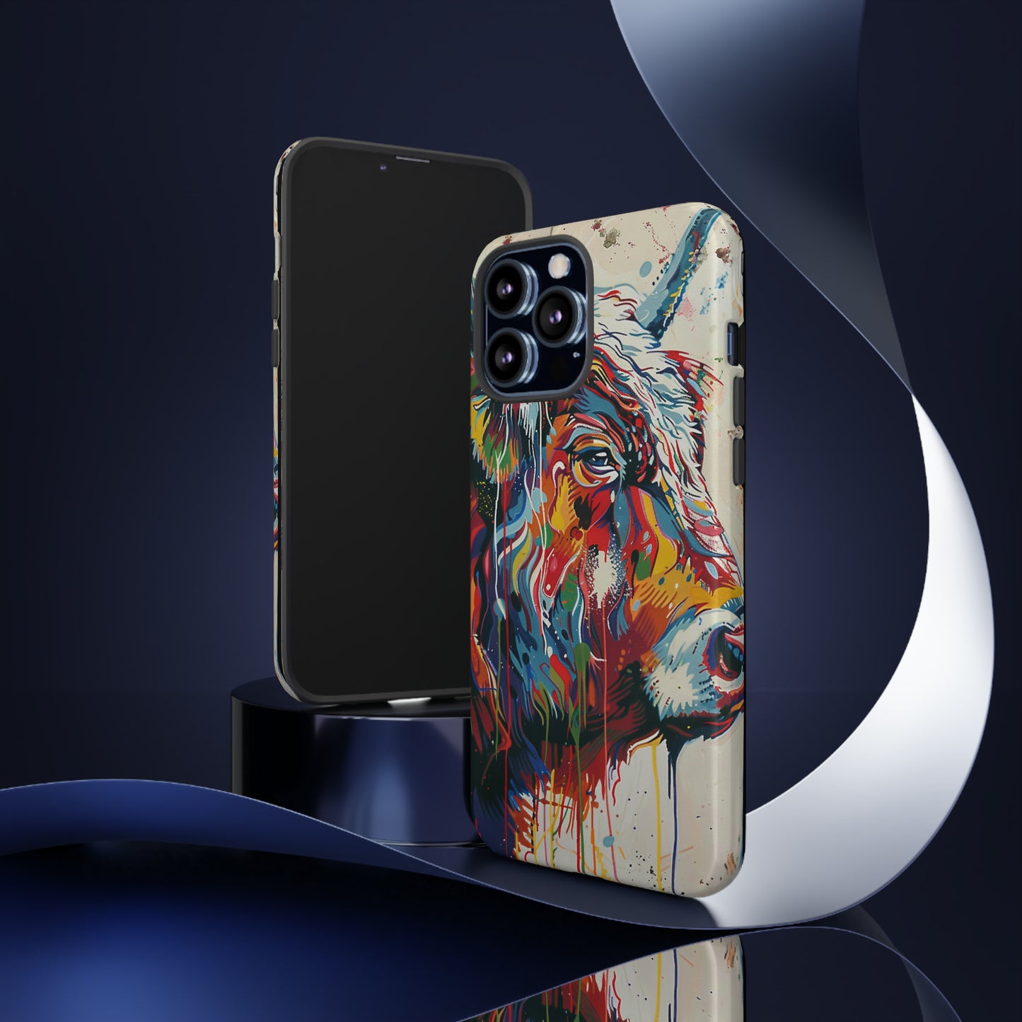 Whole Lotta Bull Abstract Phone Case