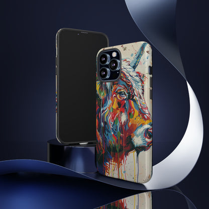 Whole Lotta Bull Abstract Phone Case