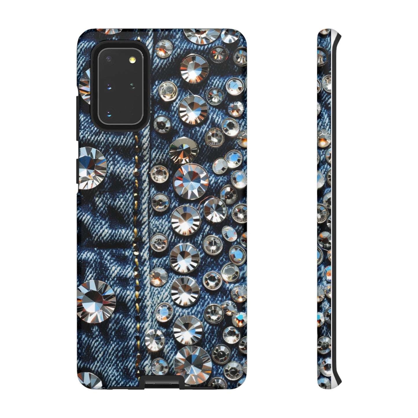 Blue Jean Queen Rhinestone Bling Phone Case