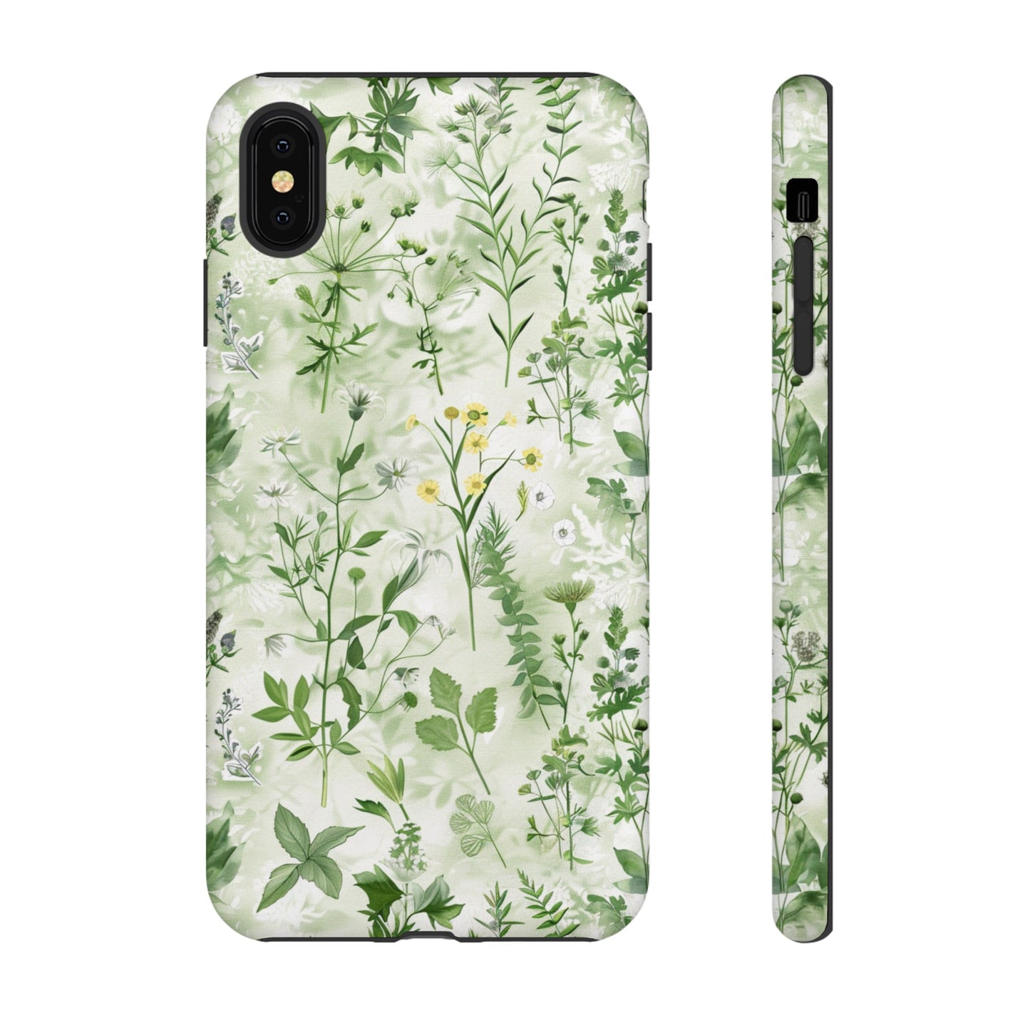 Floral Sage Green Wildflower Phone Case