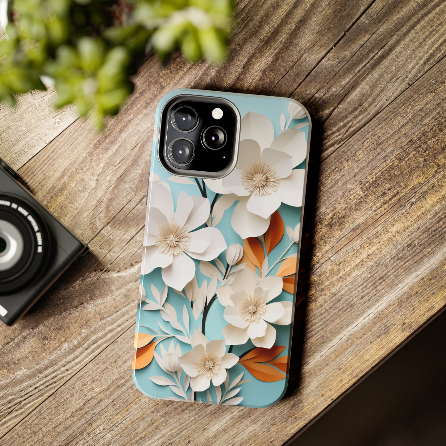 Paper Floral iPhone Case | Delicate Elegance and Nature-Inspired Beauty