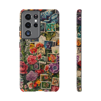 Vintage Floral Stamps Phone Case