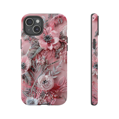 Coquette Aesthetic Floral Art Phone Case