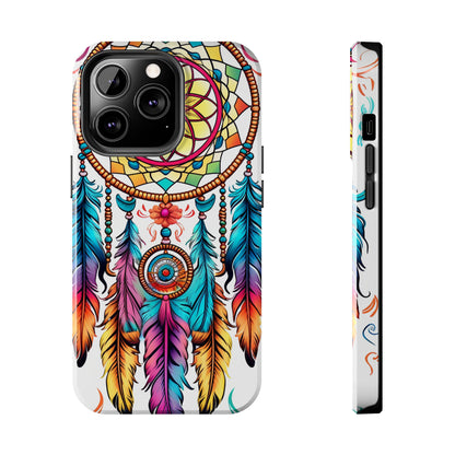 Psychedelic Native American Dreamcatcher iPhone Case | Fusion of Art and Cultural Heritage