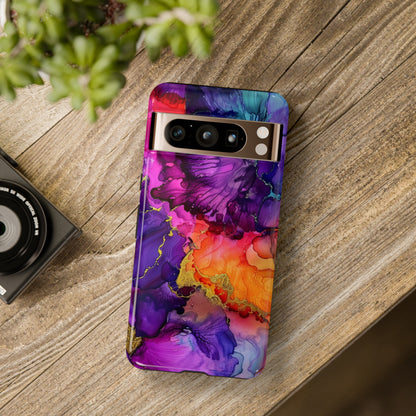 Floral Color Explosion iPhone 12 Case