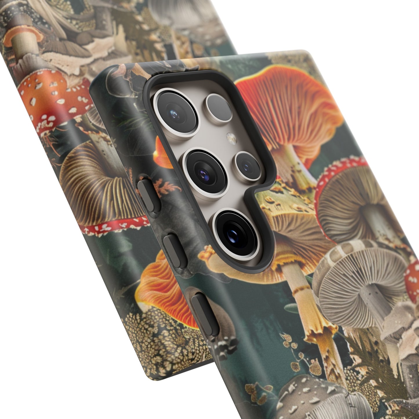 Vintage Illustration Mushroom Collage Phone Case