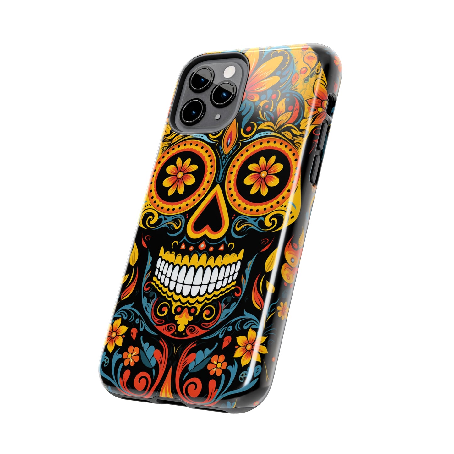 Sugar Skull iPhone Case | Dia de los Muertos Design for Apple iPhone