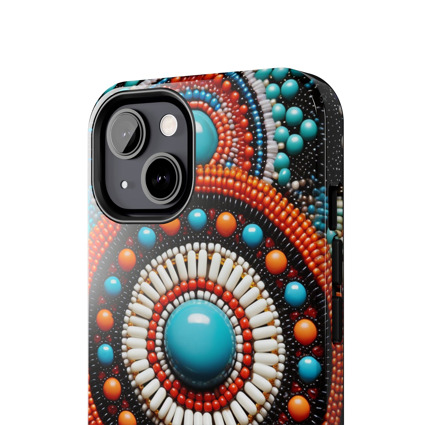 Native American Beadwork iPhone Case | Embrace Traditional Craftsmanship with Artistic Elegance