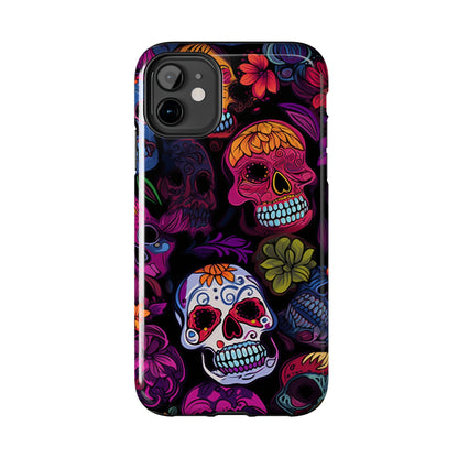 Sugar Skull iPhone Case | Day of the Dead Inspired Design for Halloween