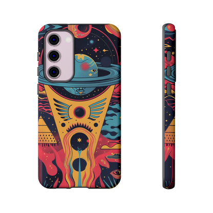 Cosmic Journey Space and Time Phone Case