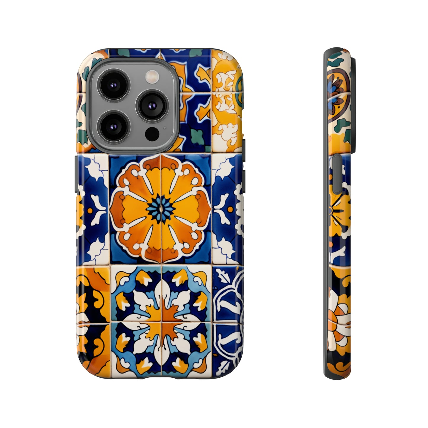 Mexican Tile iPhone Case Colorful Floral Phone Case