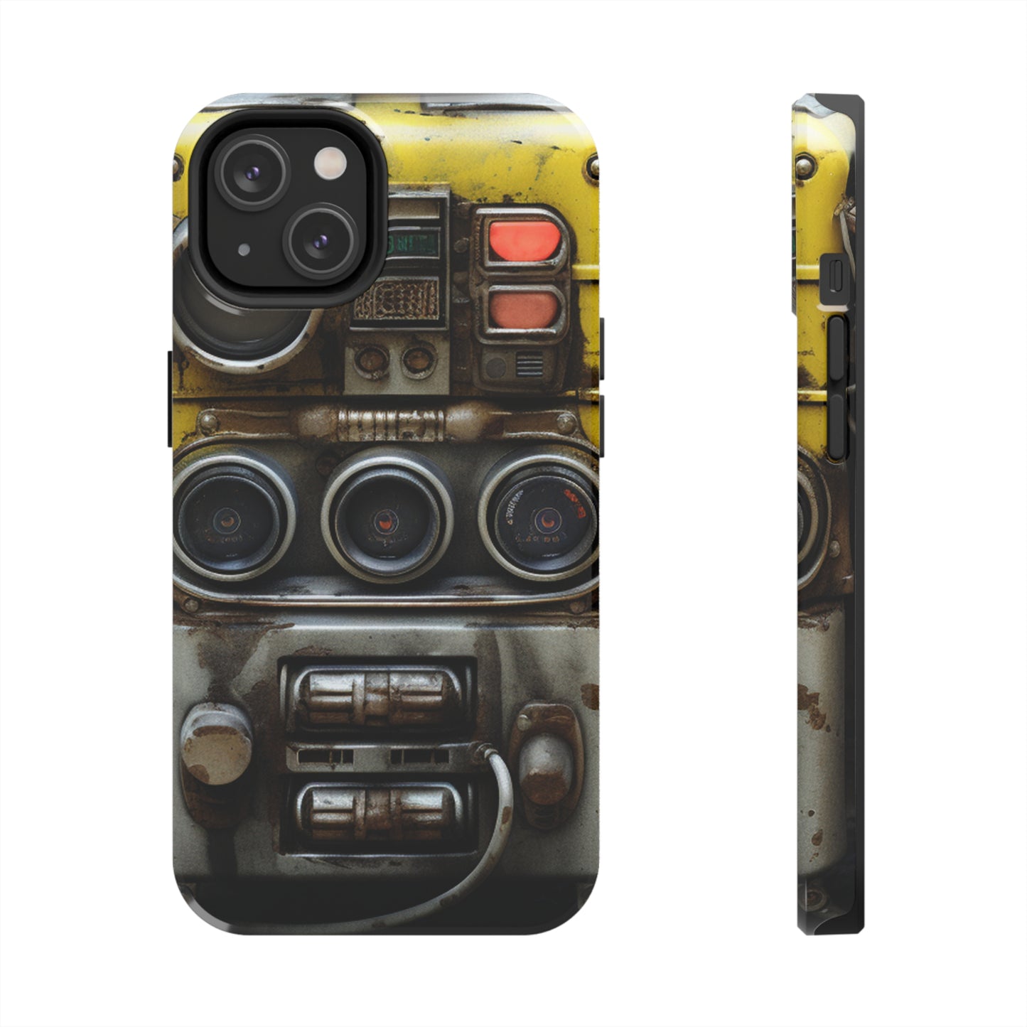 Cyberpunk Fallout Communicator iPhone Case