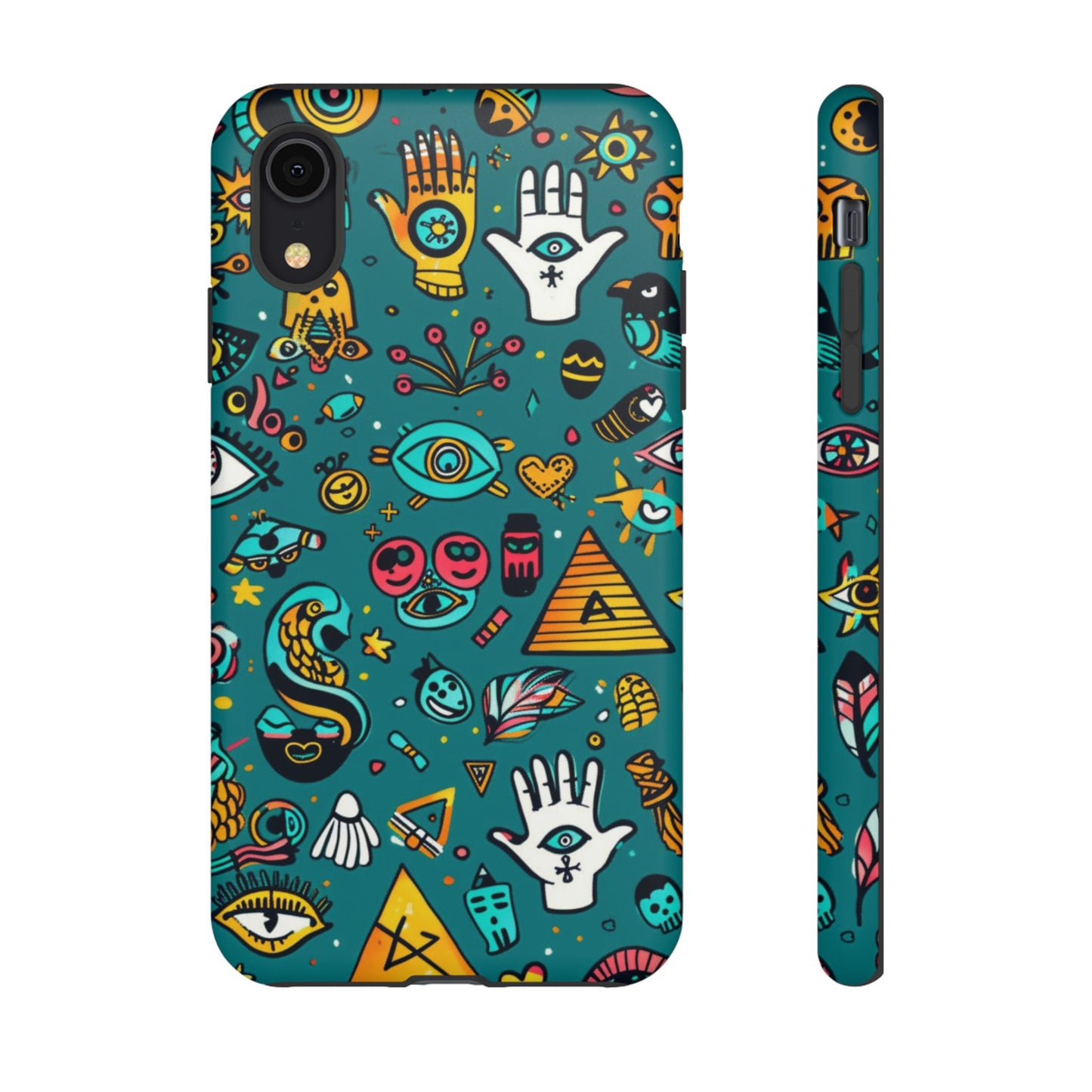 UFOs and Ancient Egypt Talisman Collage Phone Case