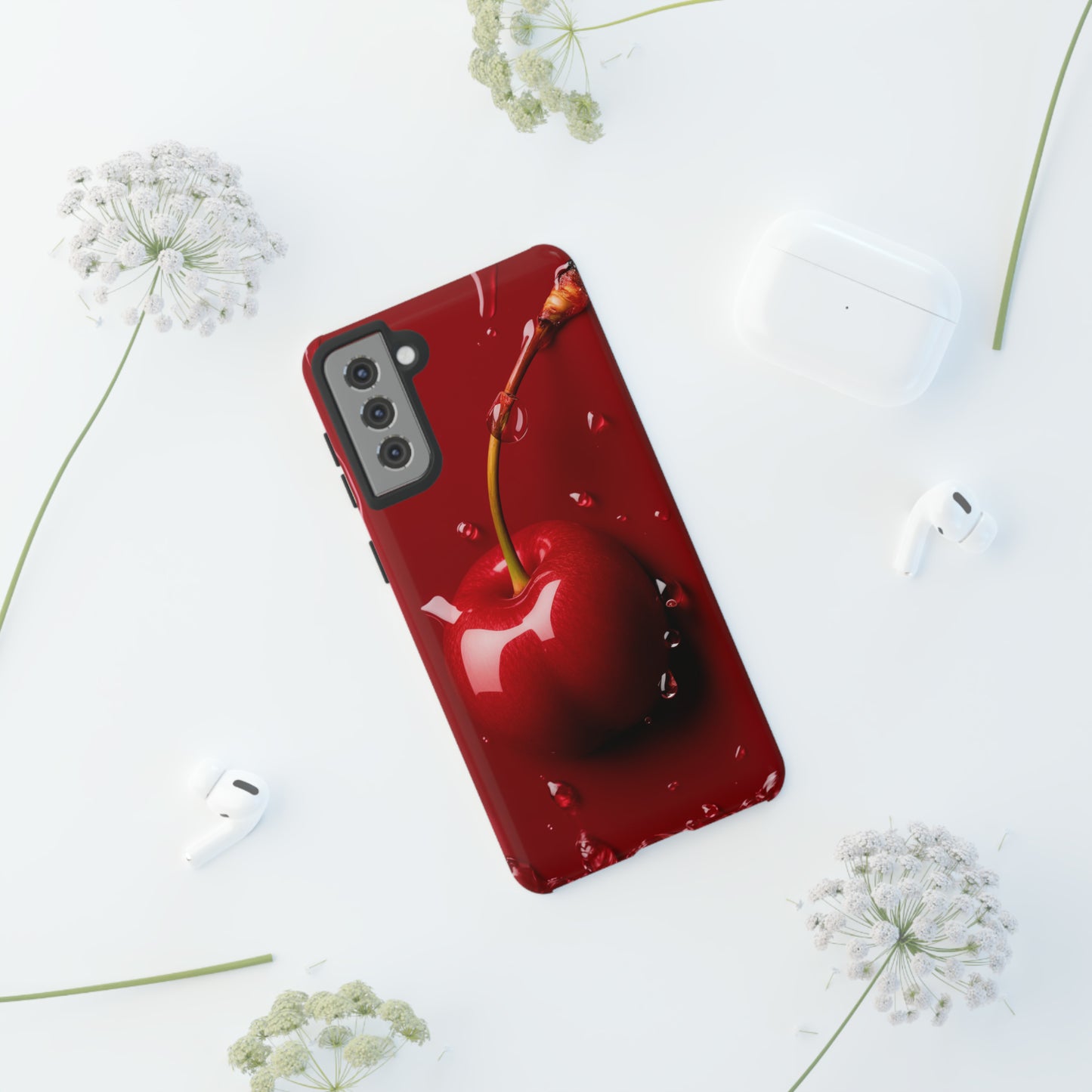 Unique Cherry Bomb Design Phone Case