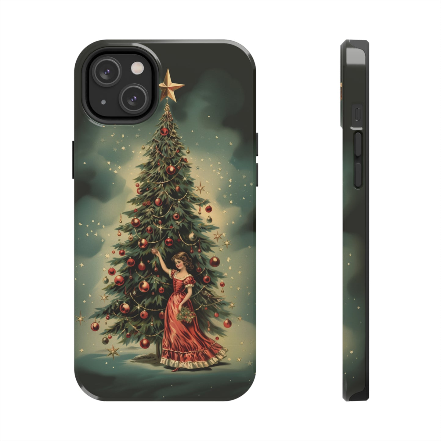 Vintage Christmas Charm Case for iPhone