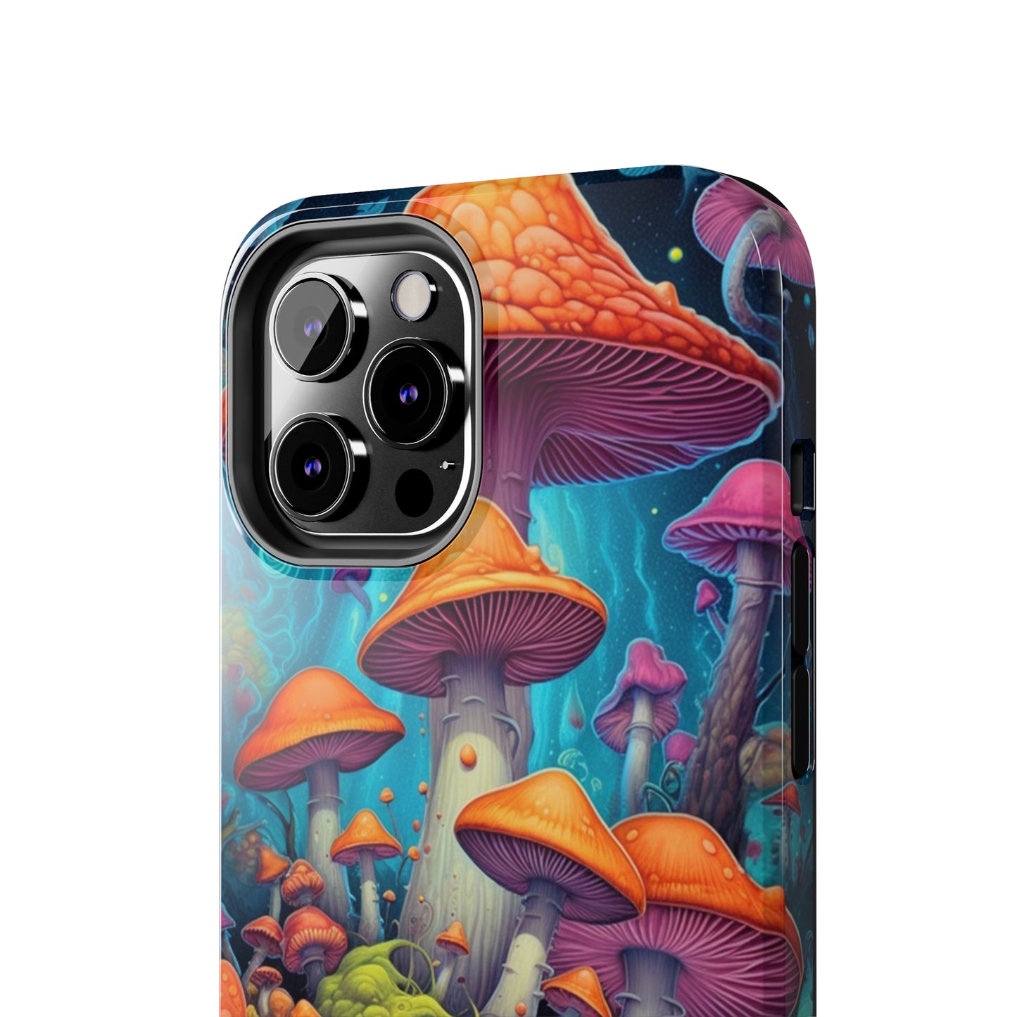 Trippy Magic Mushroom Tough iPhone Case | Embrace the Psychedelic Enchantment