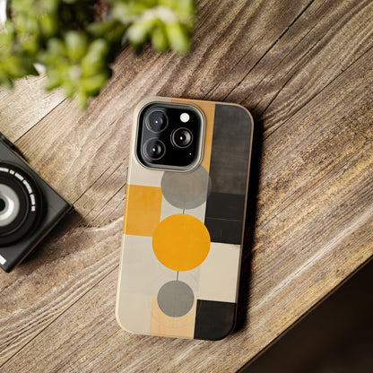 Atomic Era Meets Modern: Mid-Century Art Atomic Design Tough Case for iPhone