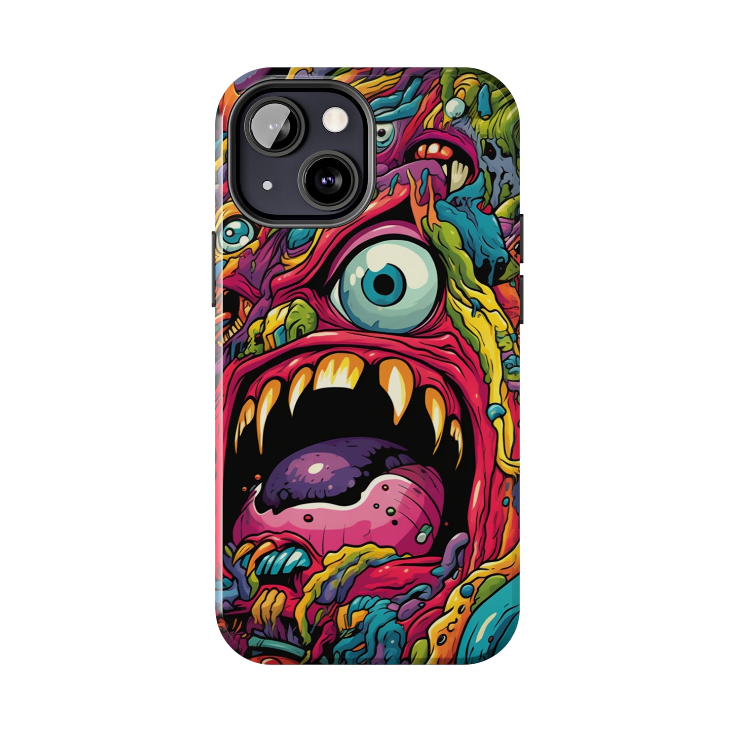 Psychedelic Dive: Monsters in the Mind & Mysteries Under the Bed | iPhone Tough Case