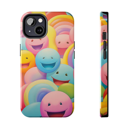 Smiley Faces case for iPhone 14 13 12 11 Pro Max case iPhone XR XS Max Case iPhone X Case iPhone 7 Plus iPhone 8 Plus case iPhone 6 case