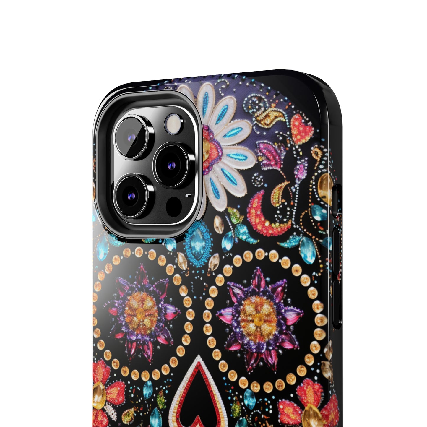 Sugar Skull iPhone Case | Dia de los Muertos Design for Apple iPhone | Halloween Aesthetic